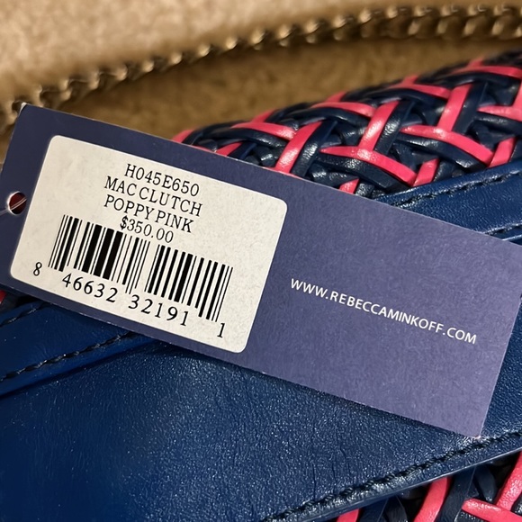 NWT Rebecca Minkoff MAC clutch in color “Poppy, Pink“ - Picture 4 of 15